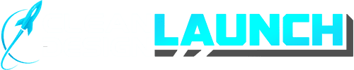 Clean Design Launch - Logo 500x100 gradient
