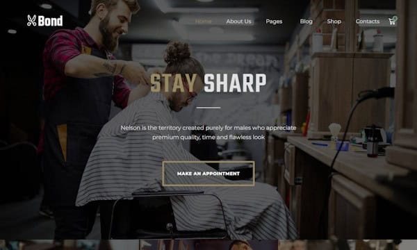 Barber & Beauty Salon – Clean Design Launch