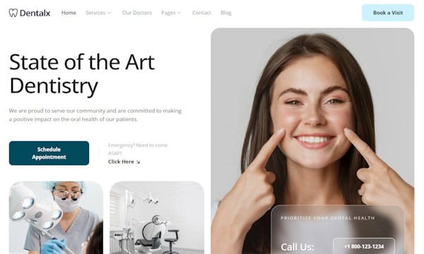 Dentist Office – Clean Design Launch