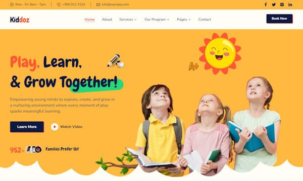 Preschool & Daycare – Clean Design Launch